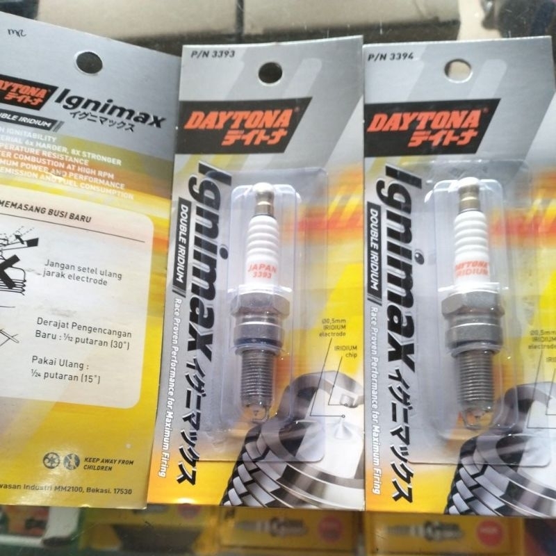 busi Racing Daytona double iridium Yamaha Byson bison original