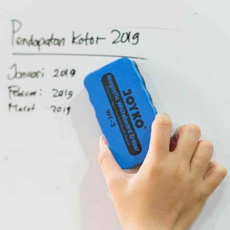 

PENGHAPUS PAPAN TULIS PUTIH MAGNET JOYKO WE-3 MAGNETIC WHITEBOARD ERASER