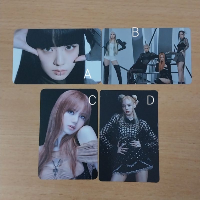 Photocard Blackpink POB Born pink box set ver.