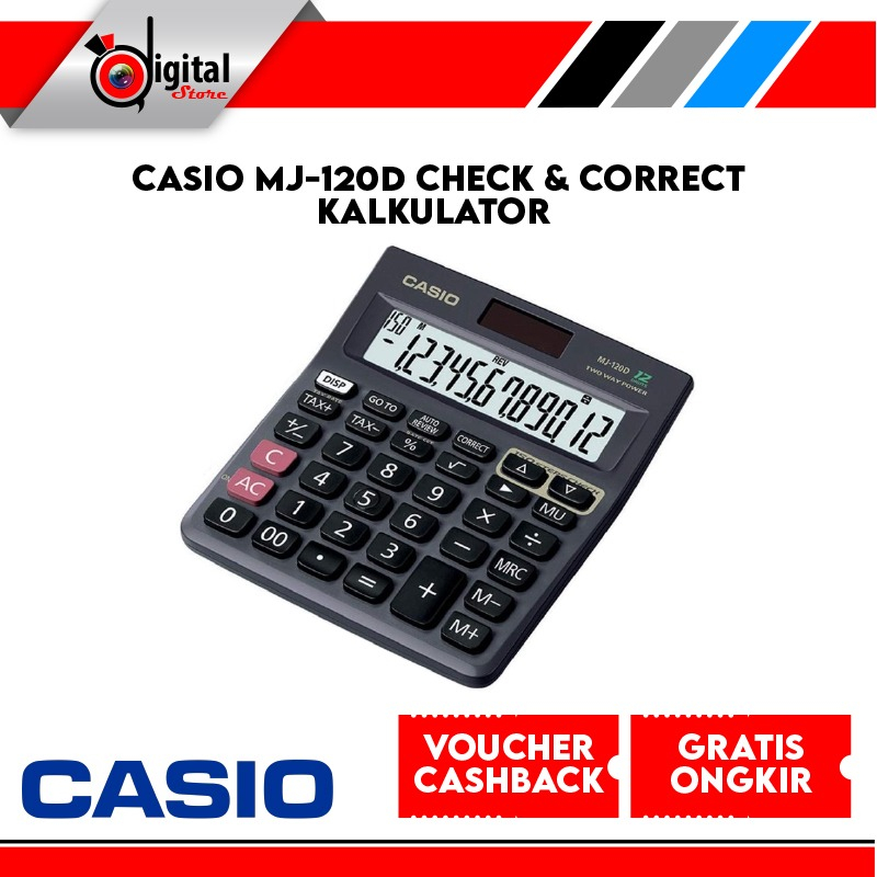 

Casio MJ-120D - Kalkulator / Calculator MJ 120D