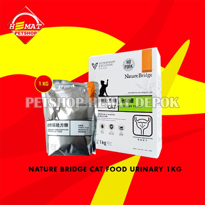 Makanan Kucing Nature Bridge Urinary Care Cat Food 1 KG
