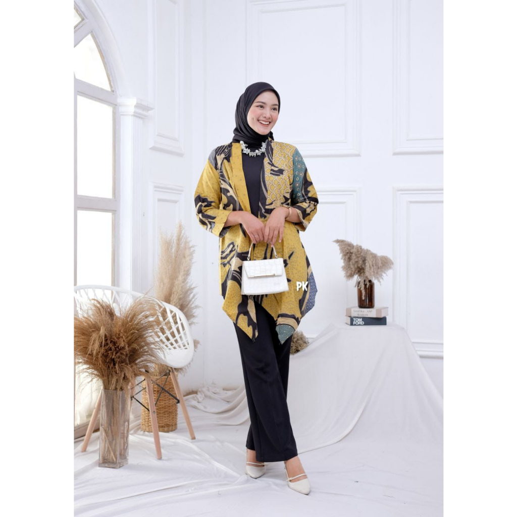 OUTER JUMBO ABSTRAK VEST  BATIK CANTIK CARDIGAN SERAGAM KANTOR PESTA KONDANGAN NIKAHAN PESTA BIG SIZE PLUS JUMBO XXXXL  HANDMADE CARDI BATIK MOTIF PLUS BIG SIZE ETHNIC TRADISIONAL MOTIF BATIK LD 120 XXXXXXL PLUS  JAWA