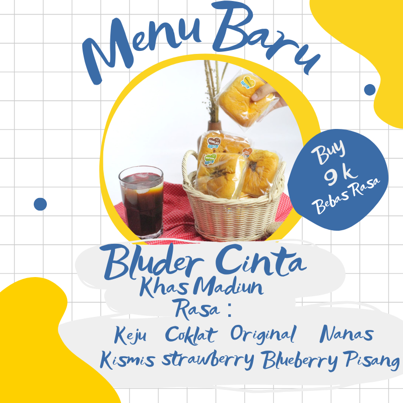 

Bluder Madiun PALING LEMBUT - Roti Bluder Cinta - Oleh oleh Khas - Asli Madiun - Bakery