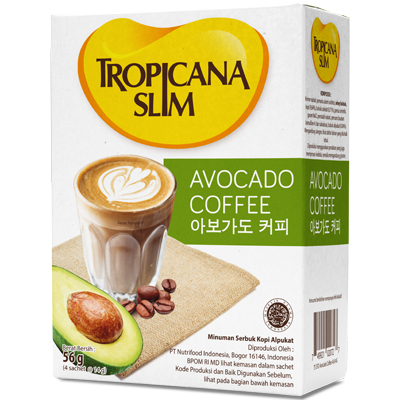 

TROPICANA SLIM AVOCADO COFFEE 56GR