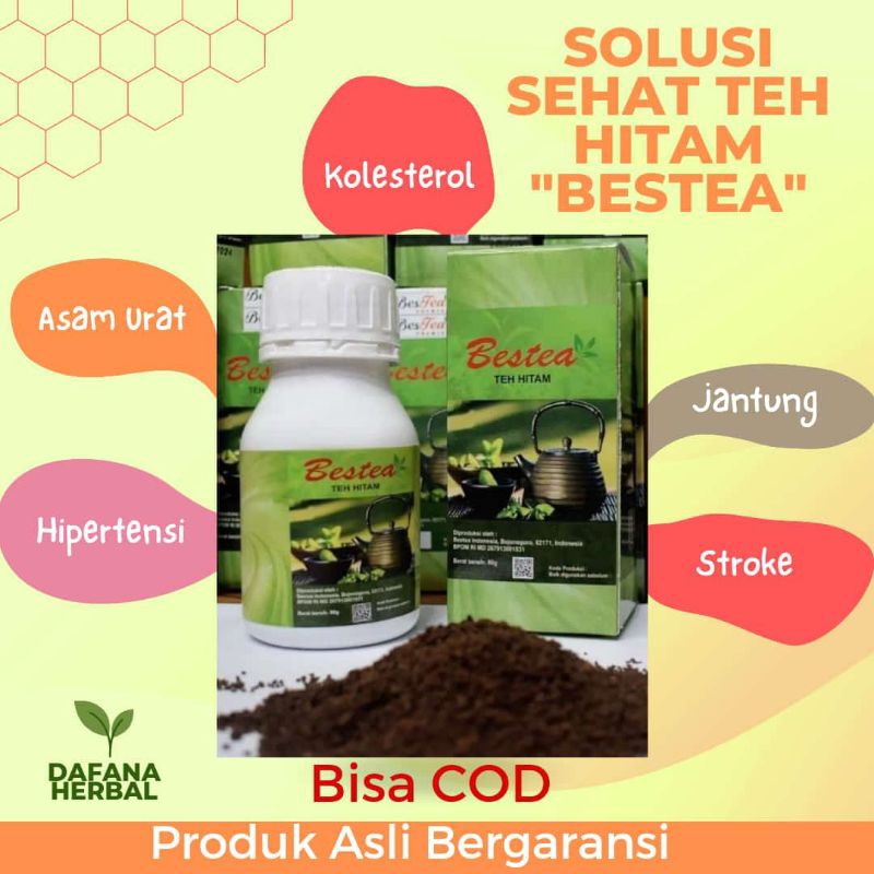 

Herbal Kolesterol Mujarab Teh Hitam Bestea