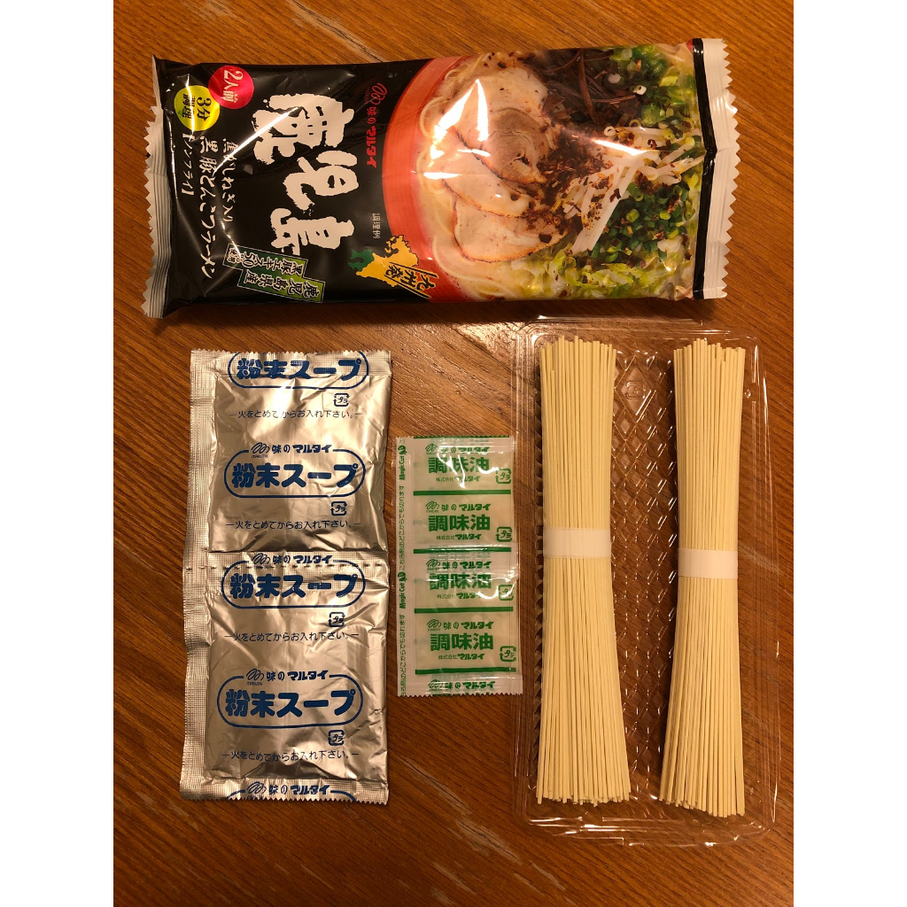 [Isi 2 pcs] Marutai Kagoshima Tonikatsu Ramen 185g / Mi Instan Ramen Jepang