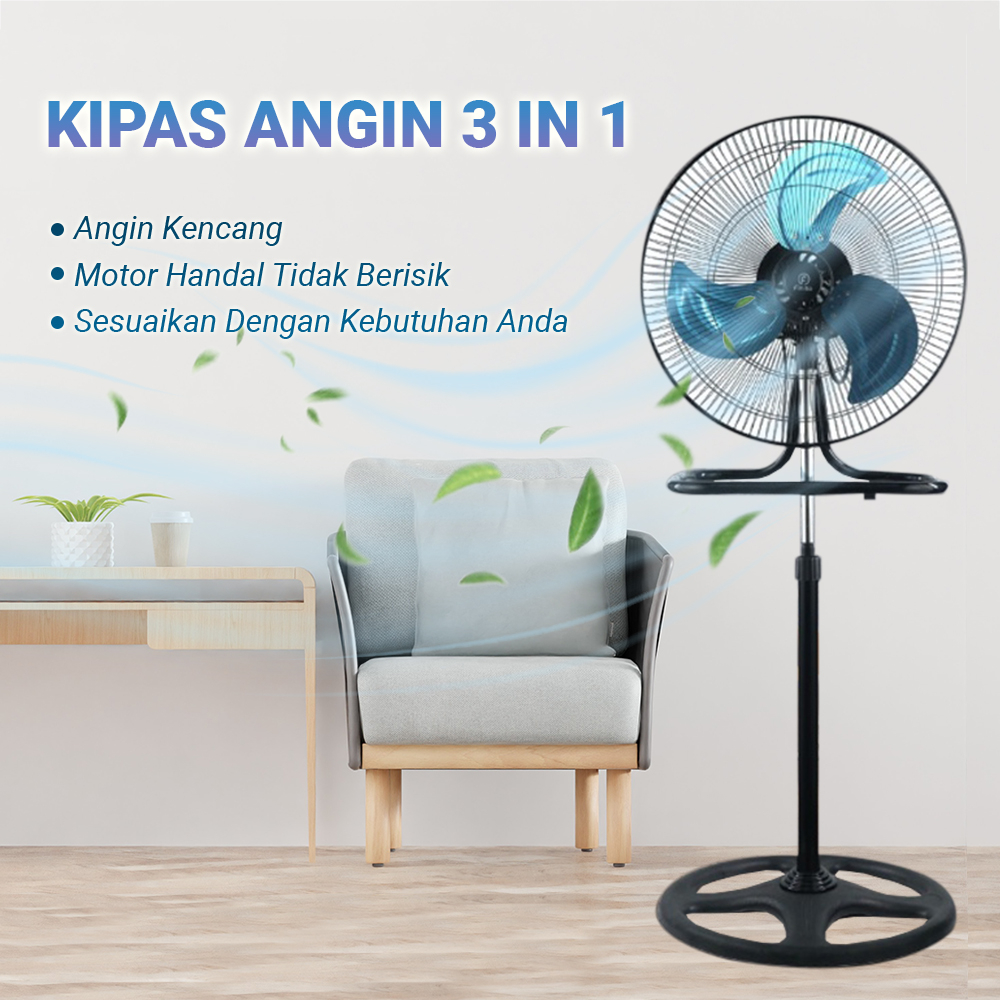 Kipas Angin Termurah Finito 3 In 1 Uk.18 Inc/Kipas Angin Berkualitas Termurah 3 In 1 100% Original