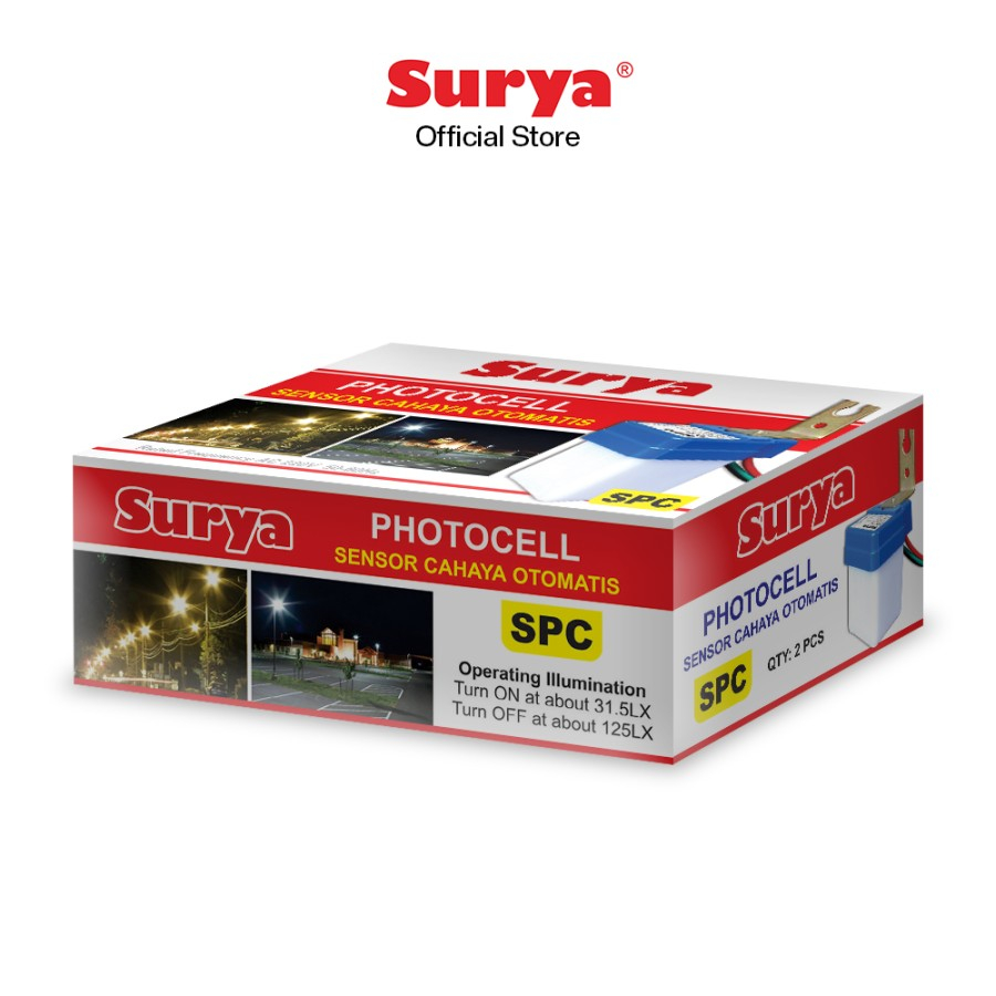 Surya Photocell 3A SPC / Sensor Cahaya Otomatis 3A