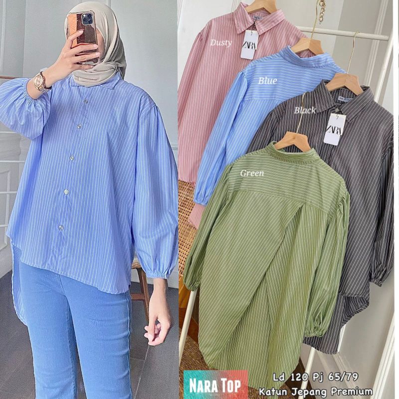 FUMI TOP/NARA TOP BLOUSE TERBARU