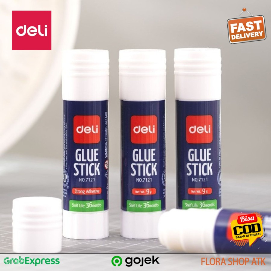 

Lem Stik Deli Glue Stick Deli 9 Gr Lem Kertas Stik Lem Batang Deli