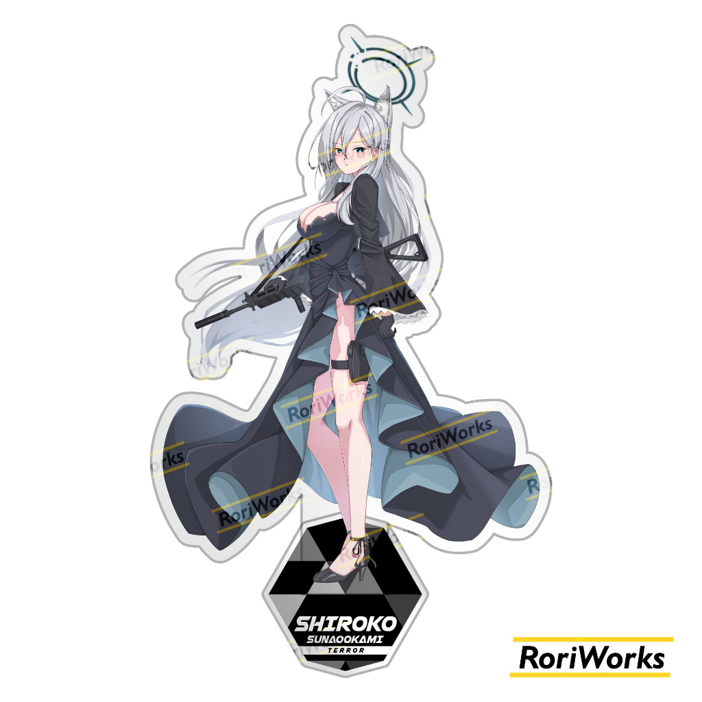 Acrylic Standee Figure Anime - Shiroko Terror | Blue Archive