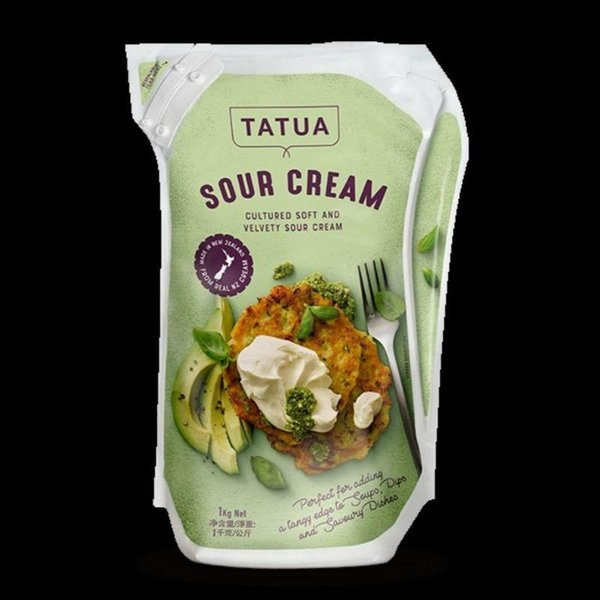 

TATUA SOUR CREAM 1KG, CREAM U/ CAMPURAN SAUS, DREASING KUE & MAKANAN