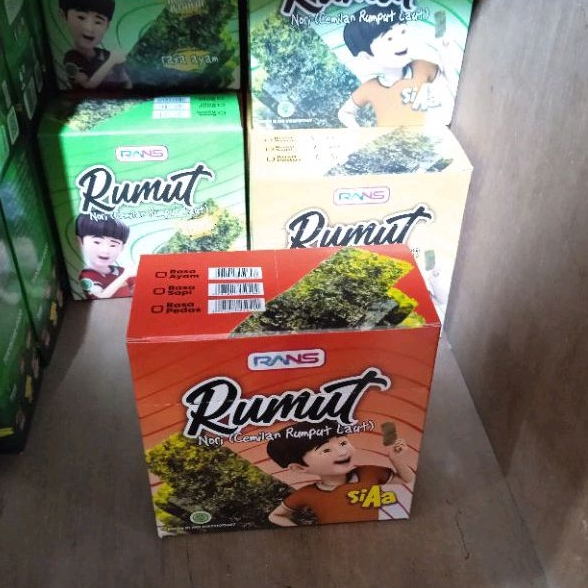 

Nori Rumut RANS Kemasan 4gr 12 Sachet