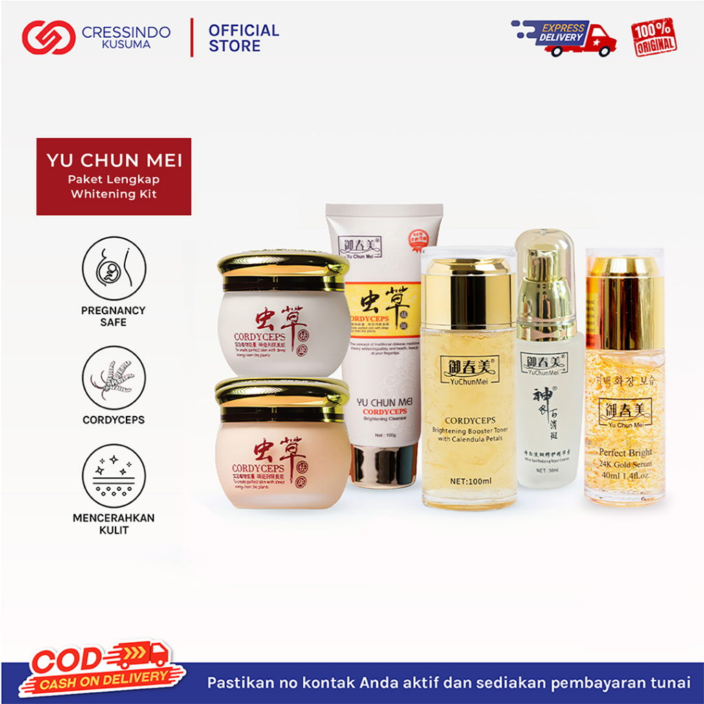 [BPOM ORIGINAL LOKAL] YU CHUN MEI Cordyceps COMPLETE KIT