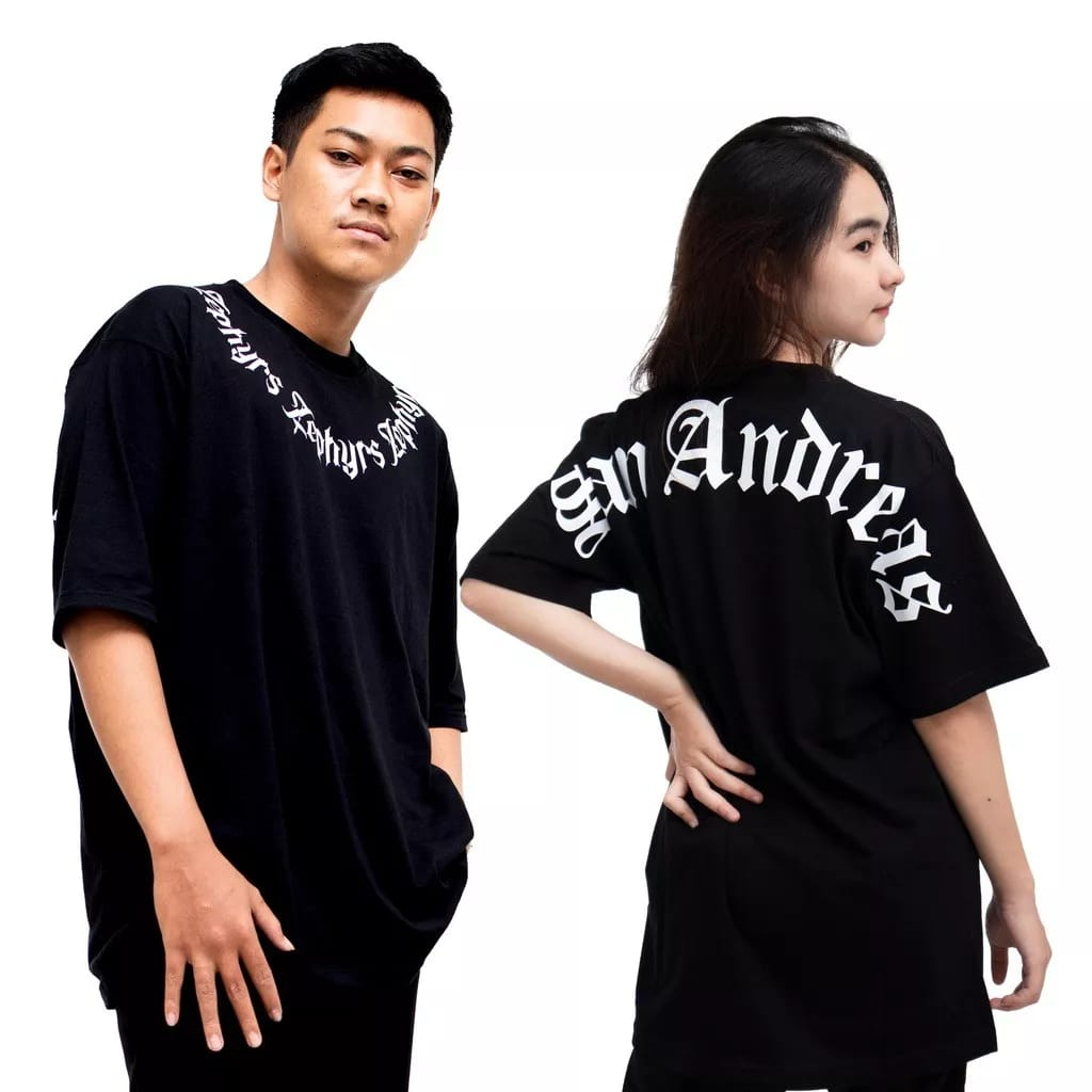 AFI - EC - Kaos Oversize Wanita San Andreas (LD 106, P 65)