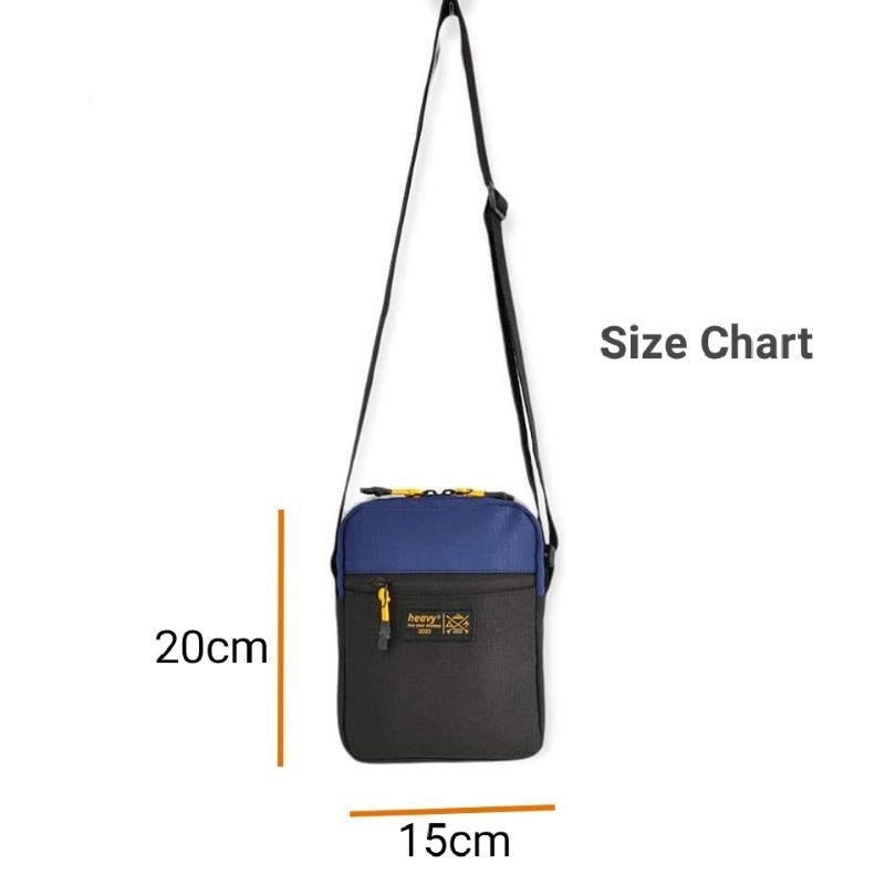 sling bag pria wanita original heavy