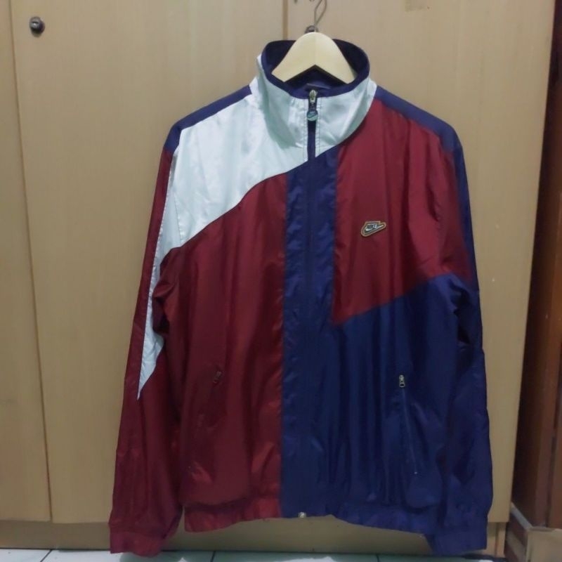 jacket nike big swosh colorblock second original