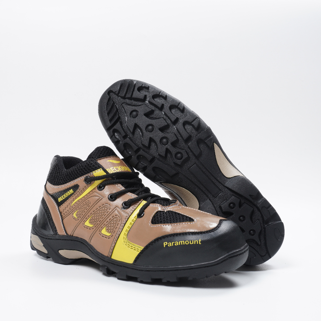 Sepatu Gunung Beckham Paramount low Hiking Touring Sepatu Safety Boots Pria