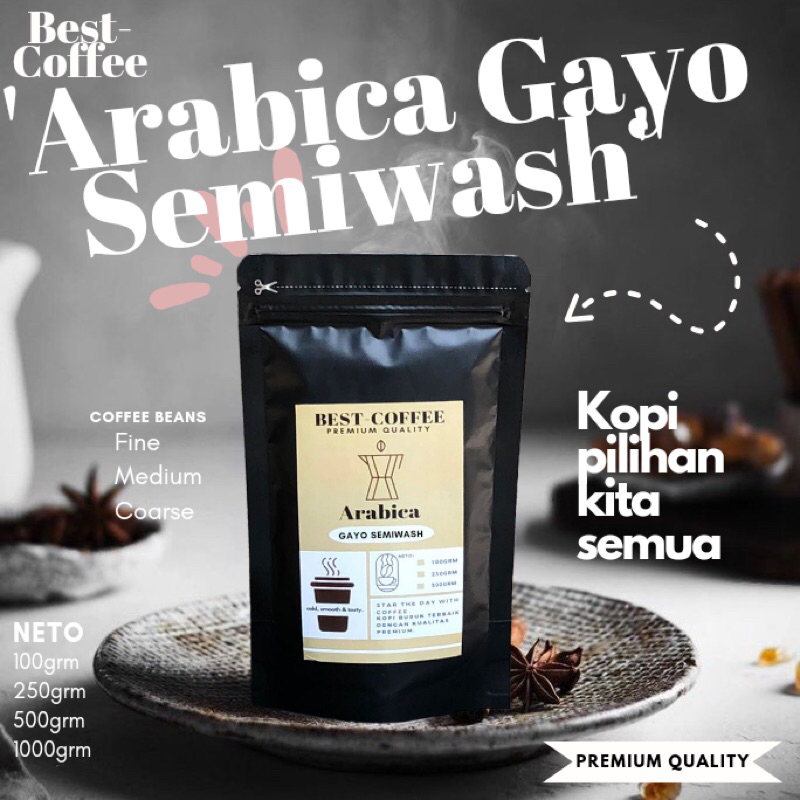 

Arabica Gayo Semiwash