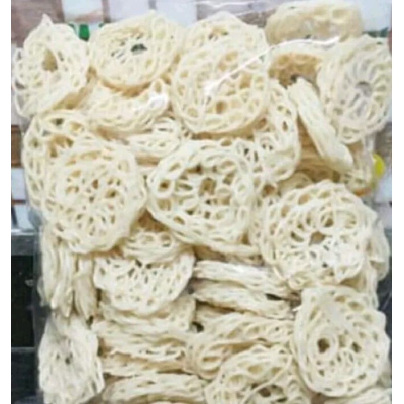 

krupuk mawar putih viral tanpa bumbu 1kg