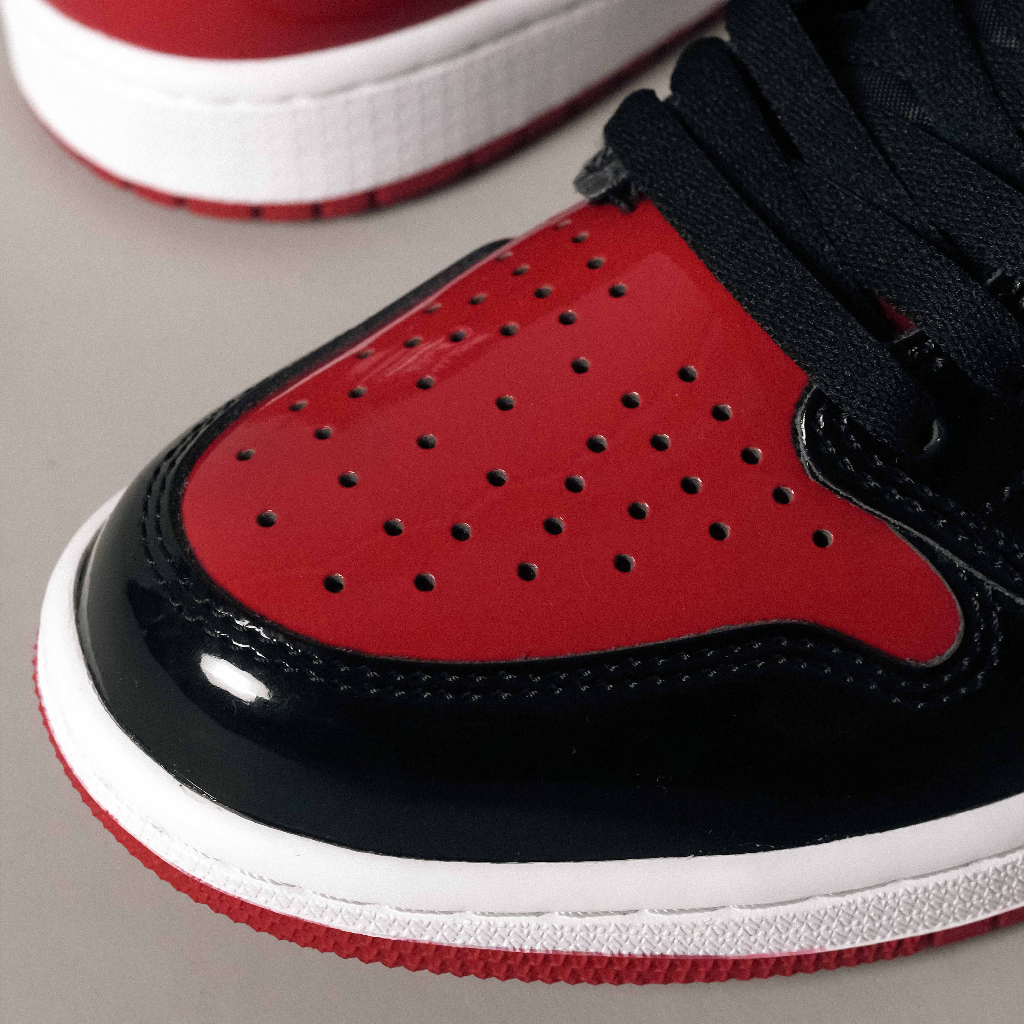 Air Jordan 1 High OG Bred Patent Men