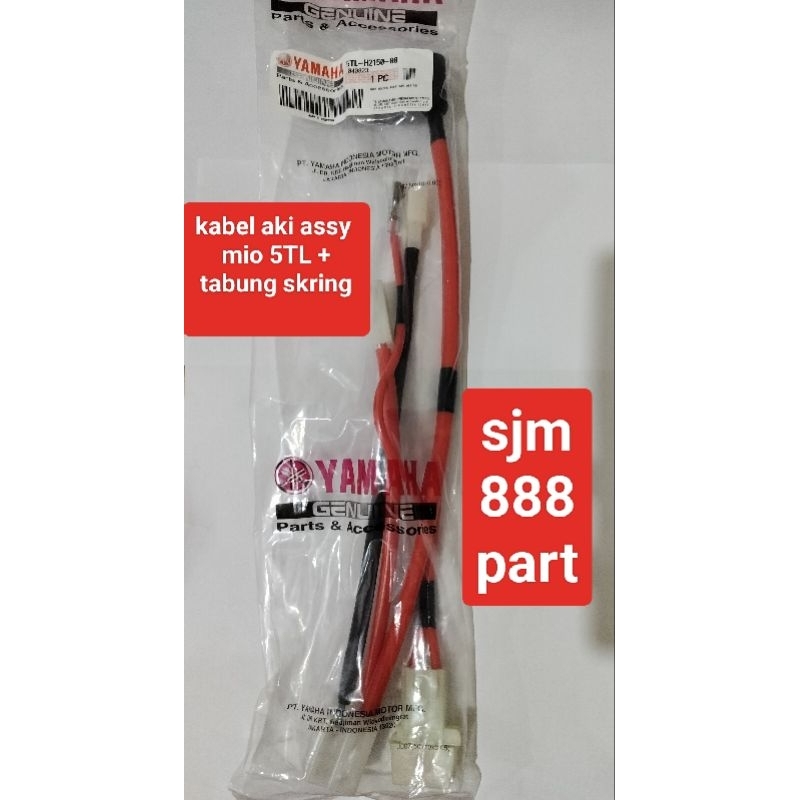 kabel aki assy + skring original 5TL mio lama