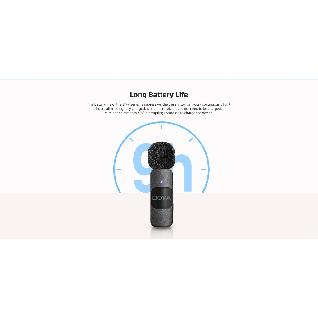 BOYA V10 Wireless Microphone For Android with USB-C - V10