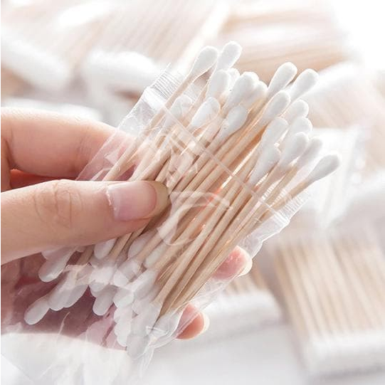 Cotton Bud Kapas Telinga 1 Pack (Kurang lebih 1 Pack isi 100 Pcs)