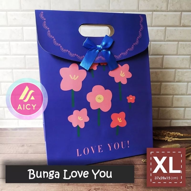 

Paper Bag XL Pita / Tas Ulang tahun motif cantik / Goodie Bag - PART 2