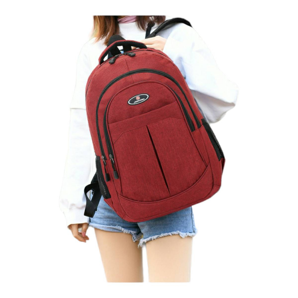 Tas Ransel POLO GIVES IMPORT Backpack Laptop 16 inch Tas Sekolah Unisex Tas Ransel Anak Terbaru