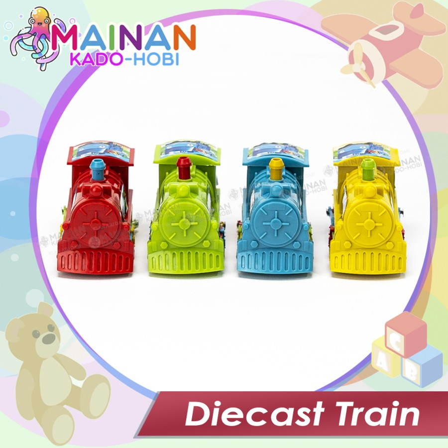 MAINAN KADO HOBI ANAK MINIATUR DIECAST CAR MOBIL KERETA TRAIN TAYO