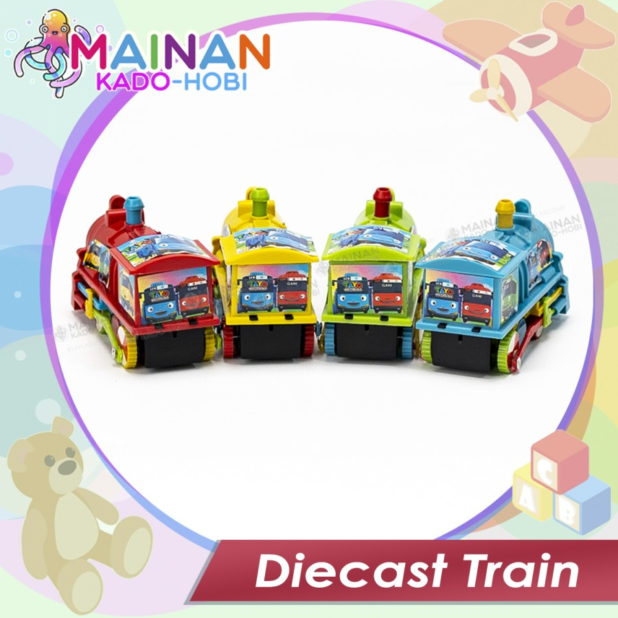 MAINAN KADO HOBI ANAK MINIATUR DIECAST CAR MOBIL KERETA TRAIN TAYO