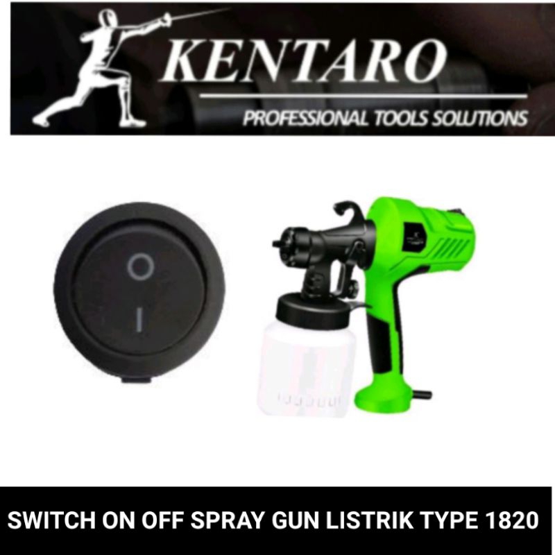 switch / saklar on off spray gun listrik type 1820 kentaro
