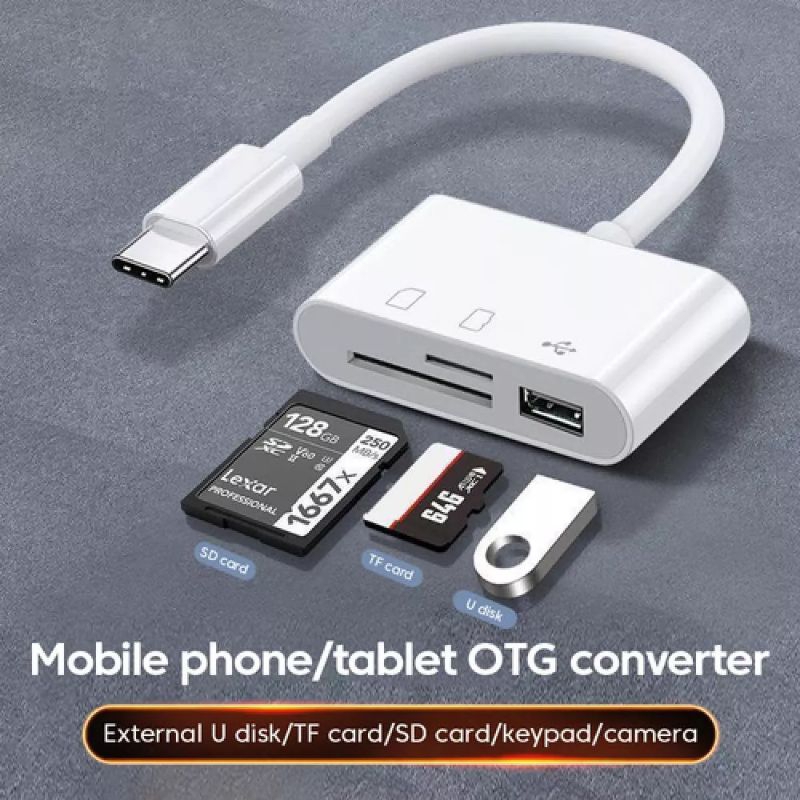 OTG Converter Card Reader 3in1 &amp; 6in1 USB