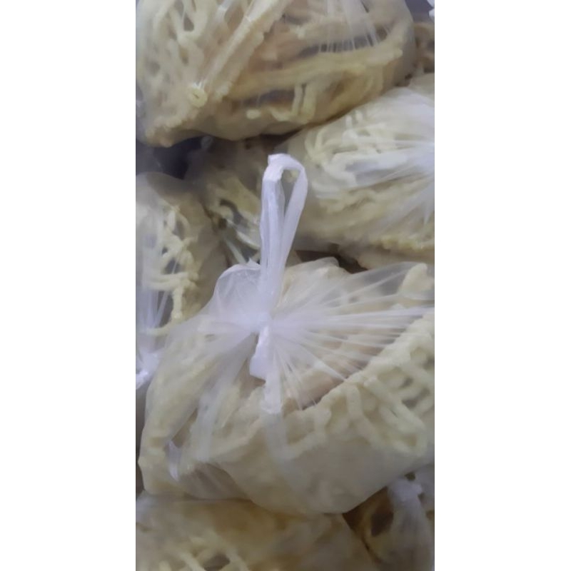 

Kerupuk Kuning dan Bumbu Kacang | Kerupuk Kuning Asinan dan Bumbu Kacang