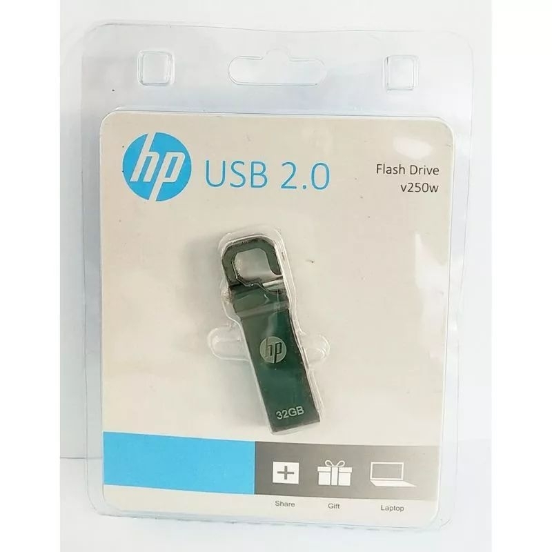 COD FLASHDISK HP METAL 2/4/8/16/32/64GB USB DRIVE