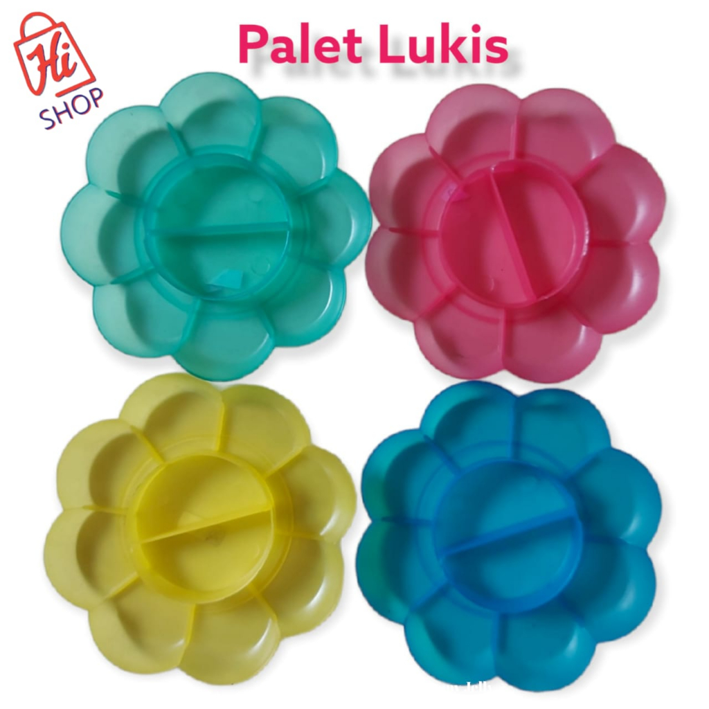 

Palet Lukis Bahan Tebal Piring Cat Air Kuas Lukis Mastona