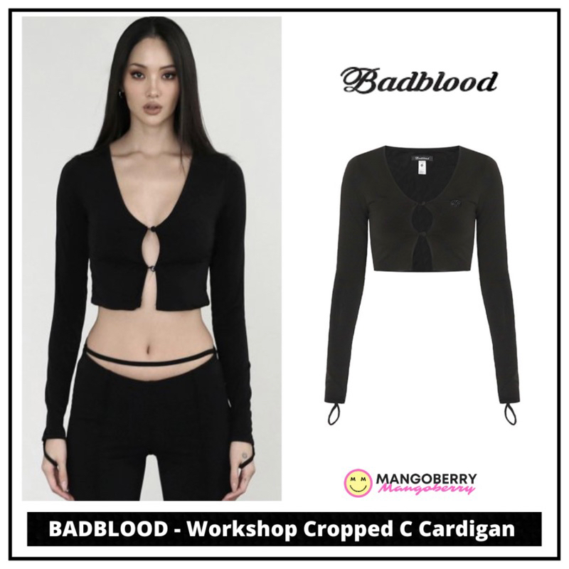 BADBLOOD - Workshop Cropped C Cardigan