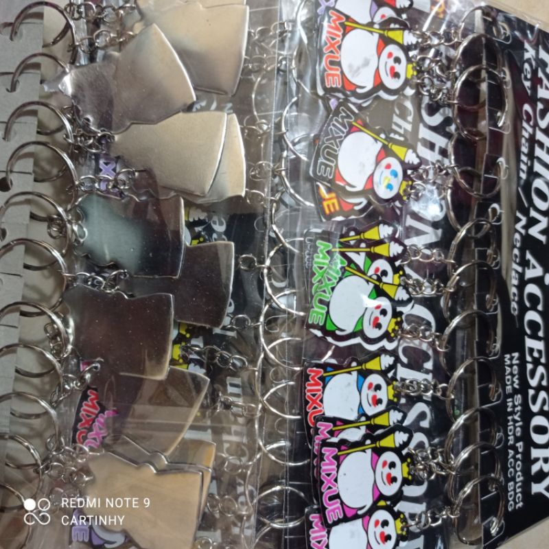 gantungan kunci mixue karet &amp; resin varian ganci#cartinhy