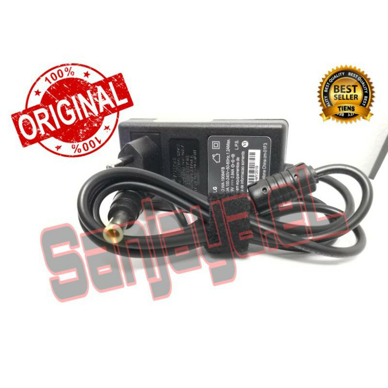 Adaptor TV Monitor LCD LED LG 19V-0.8A LED TV Monitor LG Colokan Jarum