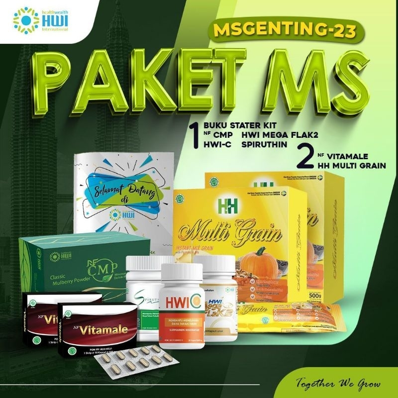PAKET JOIN MEMBER HWI PAKET MS HWI BUNDLING MURAH PRODUK HWI ASLI