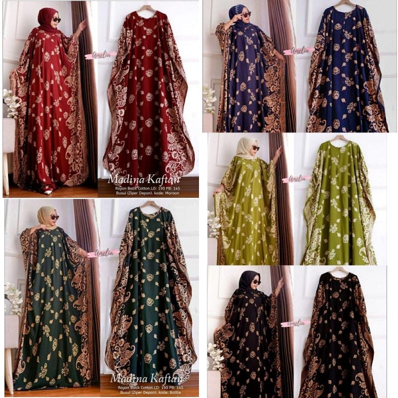 Kaftan Madina/Kaftan Madina Jumbo/Gamis Kaftan/Kaftan Madina Modern