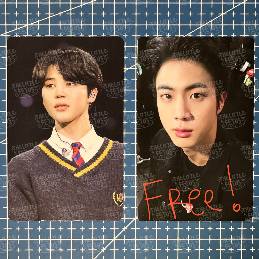 [Baca deskripsi] PHOTOCARD OFFICIAL BTS PC Jimin FAN MEETING VOL. 4 JAPAN FM4 DVD FM5 JIN