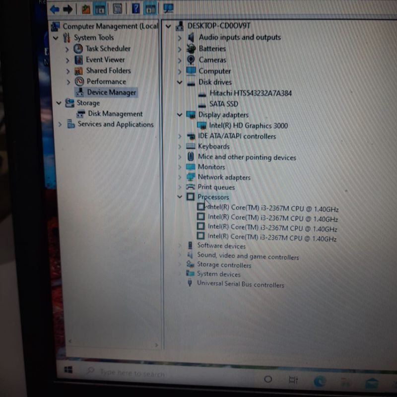 Laptop Acer Aspire S3 Intel Core i3-2367M Super slim design ringan mudah dibawa-bawa