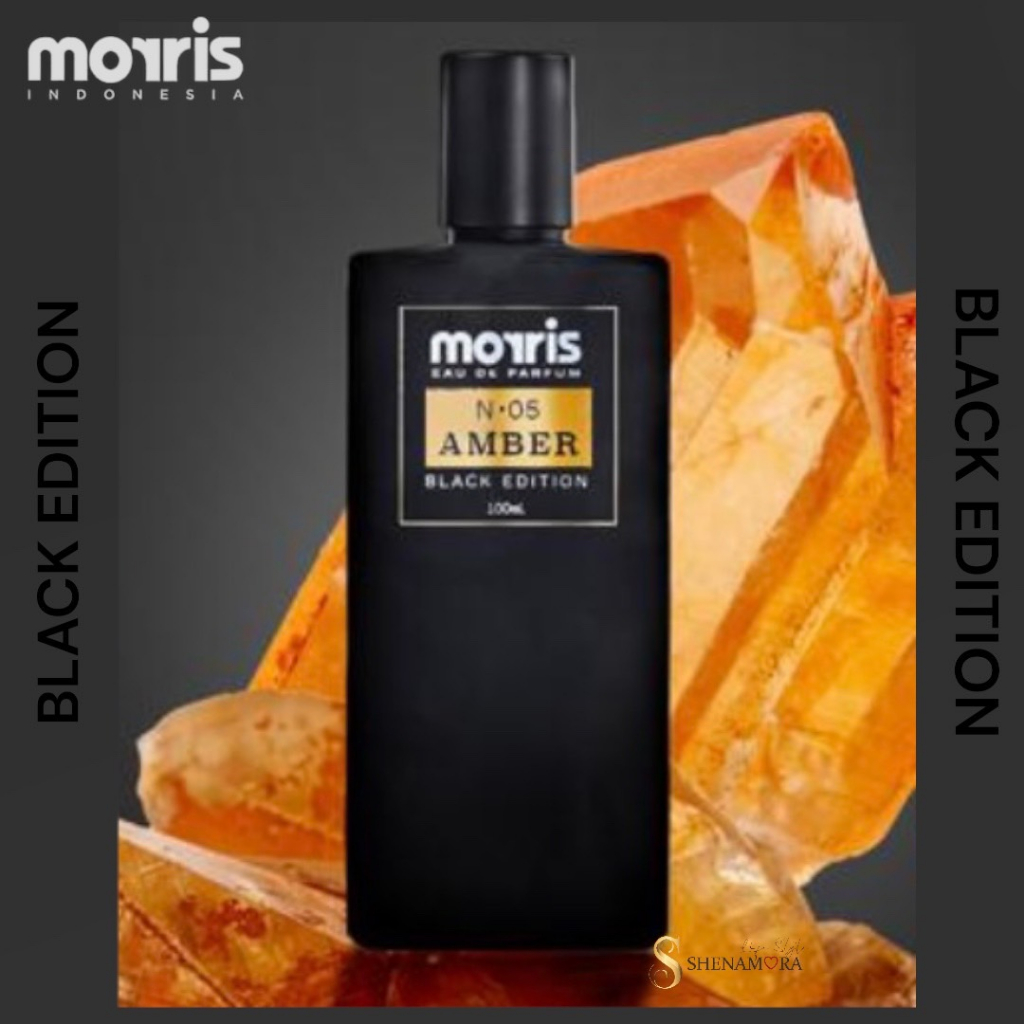 Morris Eau De Parfum Pria | Black Edition 100mL