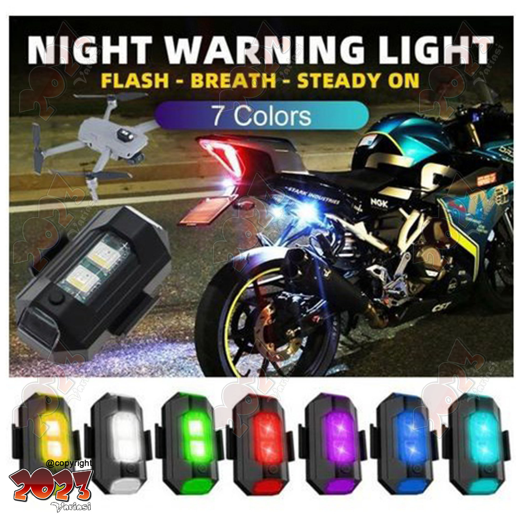 LAMPU LED KEDIP SEPEDA MOTOR MOBIL LAMPU LED LAMPU KOLONG USH MODEL PESAWAT LAMPU CUSTOM