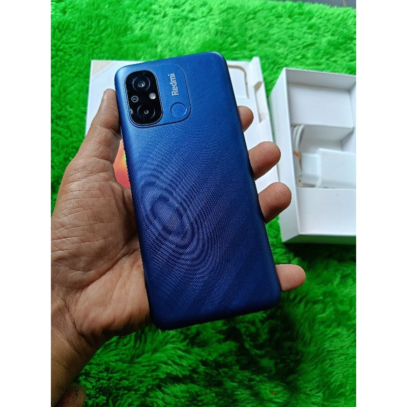 HANDPHONE HP SECOND BEKAS. Redmi 12C 4/128 mulus fullori