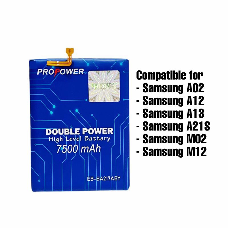 BATERAI PROPOWER EB-BA217ABY FOR SAMSUNG A02 / A12 / A21S / A13 / M02 / M12