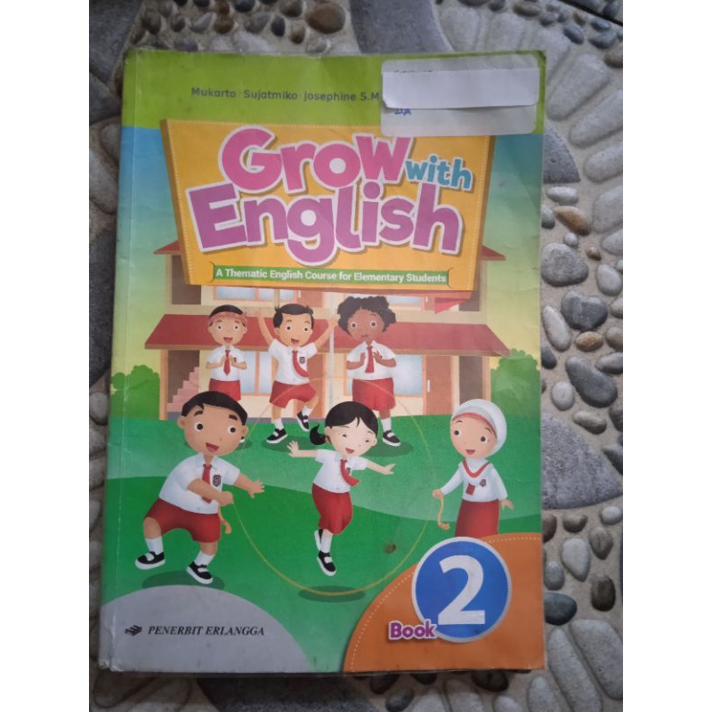 buku bekas Bahasa Inggris kelas 2 penerbit Erlangga