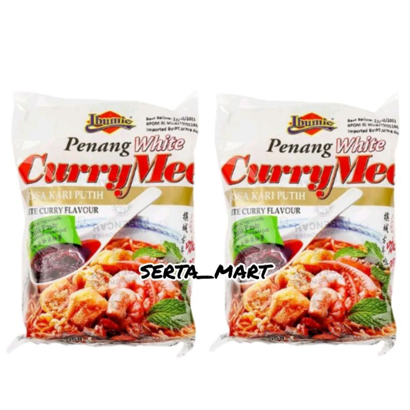 

Ibumie Penang White Curry Mee 105gr - Beehoon Kari Putih